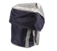 CALLARON à Pied Portable Spa Pour Les Pieds Trempage Des Pieds Pédicure Pieds Seau Suintant Pliant Bain De Pieds Pliable Blue Sergé De Polyester Enduit