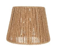 CALLARON Abat-Jour en Corde de Papier Tissé la Main pour Lampe Suspendue et Lampadaire, Adapté pour Éclairage de Plafond et Ambiance Vintage