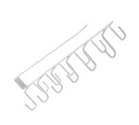 CALLARON Accroche Tasse en Métal Blanc Multifonctionnel Cuisine, Porte-Tasses sous Meuble Simple et Élégant, Étagère Peu Encombrante Économisant L’Espace