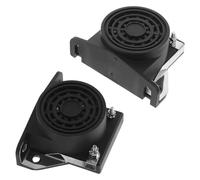 CALLARON Alarme de Recul Puissante 12v-48v pour Voiture et Camion, Avertisseur Sonore Bibi, Klaxon de Marche Arrière 2 Pièces, Équipement Sécurité pour Véhicules Industriels et Engins