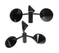 CALLARON Anémomètre 2 pièces coupelle de capteur en ABS 3-coupes, accessoire pour mesure du vent lors d’observations météorologiques