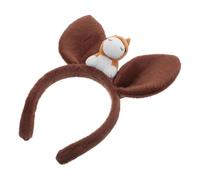 CALLARON Animal de Dessin Animé Doux et Créatif en Peluche Bandeau Oreilles de Cheval, Accessoire de Costume de Ferme Festival du Printemps 2026 pour Filles