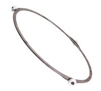 CALLARON Anneau de Four à Rouleau en Plastique pour Plateau Tournant Micro-ondes, Support Facile à Utiliser Cuisson Rapide et Équilibrée