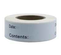 CALLARON Autocollants Faciles à Coller et Repositionnables Auto-adhésifs de Date D'enregistrement en Papier Blanc pour Fournitures de Bricolage et Décoration Maison