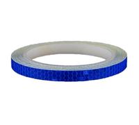 CALLARON Autocollants Réfléchissants Bande Réfléchissante pour Roues de Vélo Bleu 8m en Ruban Adhésif pour Sécurité et Décoration, pour Rouler la Nuit Brouillard
