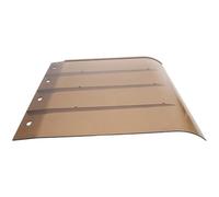 CALLARON Auvent de Fenêtre Auvent de Pluie de Fenêtre Remplaçable PC Bord Plat pour Boîte aux Lettres et Caméra Extérieure Protège des Objets Tombants Résistant aux Chocs