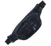 CALLARON Banane Cuir Étanche pour Hommes Sacoche De Voyage Bandoulière Ajustable pour Sports Et Randonnées Bleu