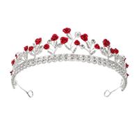 CALLARON Bandeau En Métal Accessoires Cheveux Casque De Mariée Couronne De Reines Couronne De Luxe Bijoux De Cheveux De Mariage Accessoires De Mariée Diadème Princesse Diadème Vintage