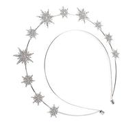 CALLARON bandeau hexagramme être couronne de reine pour les femmes accessoires de cheveux pour femmes bandeaux pour la mode féminine bandeau du nouvel an coiffes pour femmes Métal