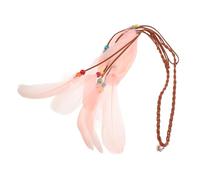 CALLARON Bandeau Plume Doux Confortable Multi-usage Accessoire Cheveux Pour Femmes Filles