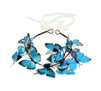CALLARON Bandeau Pour Femme Floral Célibataire Genre Accessoires De Cheveux Décoratif Enterrement De Vie De Jeune Fille Mariage Plastique Blue