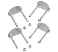 CALLARON Base de Patin à roulettes à Quatre Roues 4 Pièces | Support de Platine, Protection des Articulations, Usage Intérieur et Rue, pour Boots et Plaques