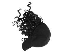 CALLARON Baseball Cap Wig With Natural Curls For Women Integrated Breathable Hat Hair For Sun Protection And Everyday Travel Use