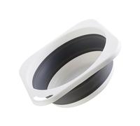 CALLARON Bassine Pliable Portable Multifonction Lavable Pour Cuisine Légère Et Compacte Pour Camping Et Maison Bassin Pliant De Moyenne Gris