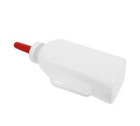 CALLARON Biberon D’élevage 2l avec Tétine Longue pour Veaux, Agneaux et Petits Animaux, Bouteille à Lait Ergonomique avec Poignée Antidérapante, Alimentation Précise pour Ferme et Élevage