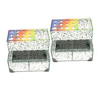 CALLARON Boîte À Outils Antidérapante 2 Pièces Kit De Rangement Pour Ciseaux De Barbier Support De Rangement Pour Ciseaux De Coiffure Organisateur D'Outils Pour Cheveux