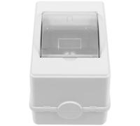CALLARON Boîte de Jonction Électrique 3 Voies Ip65 Étanche en Abs et PC Fenêtre Transparente, Tableau Électrique Intérieur et Extérieur, Courant Nominal 63 A pour Protection Fiable