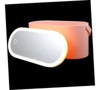 CALLARON Boîte de Rangement Cosmétique Portable LED Ajustable Organisateur pour Bureau et Voyage Accessoire Pratique pour Filles