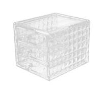 CALLARON Boîte de Rangement Cosmétique Transparente Acrylique Organisateur Multifonctionnel pour Maquillage et Bijoux Type Tiroir pour Salle de Bain et Bureau