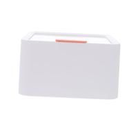 CALLARON Boîte de Rangement pour Disques de Coton et Cotons-tiges Organisateur de Maquillage avec Deux Compartiments Contenant pour Accessoires Cosmétiques