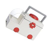 CALLARON Boîte De Rangement Pour Trousse Médicale Petit Organiseur De Médicaments Pilulier Rangement De Médicaments Boîtes De Grand Format Gris