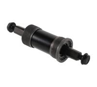 CALLARON Boîtier de Pédalier de Vélo Roulements de Pédalier de Vélo 68mm Axe Carré Acier Faiblement Allié Noir Vis Assemblage et Entretien