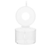 CALLARON Boîtier Transparent de Protection pour Bouton D'arrêt D'urgence, Étanche, Diamètre 55x55 Mm, Protecteur Robuste les Pressions Accidentelles, Compatible Interrupteurs Industriels,