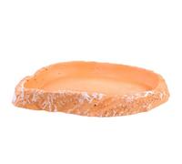 CALLARON Bol de Nourriture pour Reptile Émulation Arbre Plat Alimentation et Eau pour Tortue Gecko Serpent et Autres Animaux de Compagnie pour Breeding