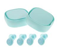 CALLARON Bouchons d'Oreilles Insonorisants en Silicone pour Dormir et Étudier Lot de 2 Sets de Anti-Bruit Réutilisables Confortables pour Ronflement et Voyage