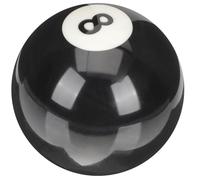 CALLARON Boule de Billard Noire N°8 en Résine Résistante Boule de Billard de Rechange Américain pour Entraînement et Usage Domestique Accessoires Solide et Pratiques