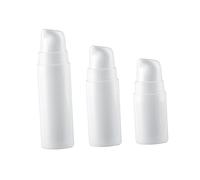 CALLARON Bouteille à vide tube de voyage bouteilles de voyage rechargeables Bouteilles de toilette Conteneurs de voyage à l'épreuve blanche