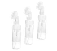 CALLARON Bouteille Moussante Vide Brosse 3 Pièces 150 Ml Transparent Distributeur De Mousse Multifonction Pour Voyage Soins Du Visage Et Shampoing