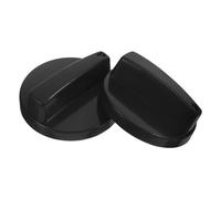 CALLARON Bouton de Commande Minuterie pour Autocuiseur Électrique et Cuiseur à Riz, Plastique Noir, Facile à Utiliser, Sécurité Garantie, Lot de 2 Pièces pour Maison et Dortoir