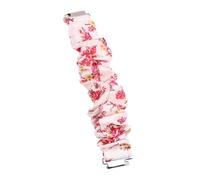 CALLARON Bracelet de montre de remplacement Bracelet pour montre Bracelet de remplacement pour montre rose tissu léger confortable à porter quotidien compatible avec Samsung