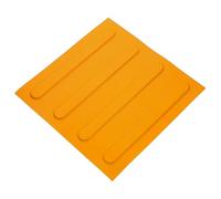 CALLARON Brique aveugle briques aveugles de marche panneaux aveugles pour la route promenade pavé pavage des planches de trottoir panneaux de stores de jardin PVC Jaune