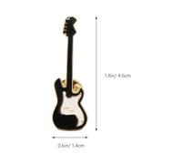 CALLARON Broche Guitare Et Microphone En Alliage Métallique Délicat, Lot De 4 Pièces, Épingle Décorative Unisexe Pour Vêtement, Paquet Et Accessoires De Fête Ou Usage Quotidien