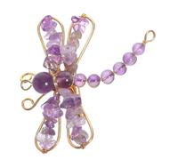 CALLARON Broche Libellule Cristal Épingle Motif Animal pour Femme à Porter sur Vêtements Robes Châles Écharpes