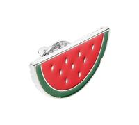 CALLARON Broche Pastèque Jolie Broche En Émail Pastèque De Fruit Épingle De Revers De Nourriture De Dessin Animé Pour D'anniversaire D'été 2024 De Fête De Remise Des