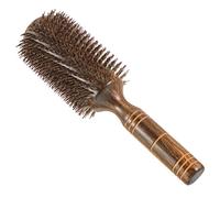CALLARON Brosse à Cheveux Soufflante Brosse à Bois à Poils De Sanglier Pour Séchage Coiffage Des Cheveux Frisés Pour Style Parfait