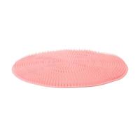 CALLARON Brosse à Pied En Silicone Épurateur De Pieds Pour Tapis De Gommage Exfoliant Pour Le Corps Coussin De Massage Pour Le Bain Nettoyeur De Pieds Nettoyage Rose Gel De Silice