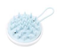 CALLARON brosse à shampoing peigne pellicules masser anti-pelliculaire démêler sucette laveur de cheveux pour la épurateur du cuir chevelu brosse cuir chevelu Gel de silice