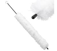 CALLARON Brosse Nettoyage Flûte Coton Doux Professionnelle Poignée Boucle pour Flûte Traversière Piccolo Nettoyage Interne Musicien Accessoire Entretien Instrument à Vent