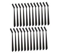 CALLARON Brosses à Sourcils Couleur Aléatoire ou Artistes Maquilleurs Lot de 30 Portables en Pp Léger Petit Peigne à Cils, Design Compact pour Maquillage à Domicile
