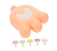 CALLARON Broyeur D'ongles Pour Bébé Kit De Ongles Pour Bébé Lime à Ongles Électrique Pour Bébé Fichier De Ongles Électrique Les Indispensables Du Nouveau-né Ongle De Bébé Plastique Rose
