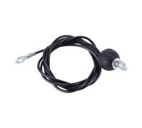 CALLARON Câble en Acier PU pour Poulie de Musculation, Usage Maison et Gym | Accessoire Robuste, Résistance à L'usure, Finition Soignée, Couleur Noire, pour Tirage et Entraînement Polyvalent