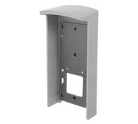 CALLARON Cache de Protection en Plastique Blanc pour Sonnette et Machine de Contrôle D'accès, Étanche et Anti-Pluie, Pare-Soleil Simple pour Usage Résidentiel et Industriel