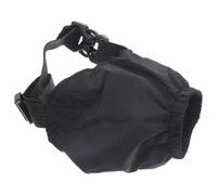 CALLARON Cache-œil en Nylon Noir pour Animaux de Compagnie, 1pc, Masque Apaisant pour Manucure et Séchage des Poils, Soulage L'excitation et Protège Les Yeux