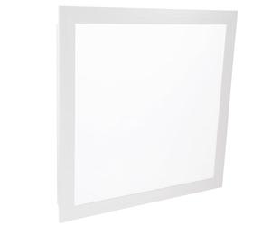 CALLARON Cache-lumière Carré en Aluminium Blanc pour Plafond, Design Mince Fixation à Boucle, Cuisine et Salle de Bain, Couvre-spot Encastré Élégant et Simple