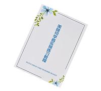 CALLARON Cahier D'exercices Beauté Pour Cils Format A5 Papier Épais Blanc Cours D'apprentissage Autoformation Débutants Pratique Greffe De Cils