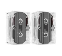 CALLARON Cassettes Audio 60 Lot de 8 Vierges pour Enregistrement Voix et Musique Bandes Audio Standard pour Fêtes et Enregistrements Personnels